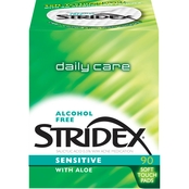 Stridex Medicated Acne Pads, Sensitive Skin 90 pk.