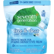 Seventh Generation Free & Clear (Sensitive Skin) Laundry Detergent Packs, 45 ct.