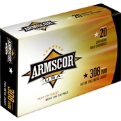 Armscor .308 Win 147 Gr. FMJ, 20 Rounds