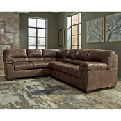 Signature Design by Ashley Bladen 3 Pc. Sectional RAF Loveseat/Chair/LAF Sofa