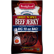 Bridgford Sweet Spicy Beef Jerky10 oz.