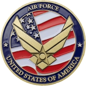 Shields of Strength Air Force Challenge Coin
