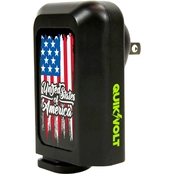 QuikVolt US Flag WP-210 2-in-1 Car/Wall Charger Combo