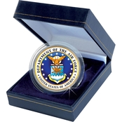 American Coin Treasures Air Force Colorized Coin