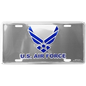 Mitchell Proffitt US Air Force Silver License Plate