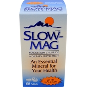 Slow-Mag Magnesium Chloride with Calcium Tablets, 60 pk.