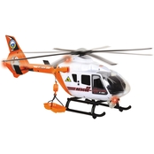 Dickie Toys 25 in. Light and Sound SOS Rescue Helicopter with Moving Rotor Blades