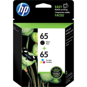 HP 65 Black/Color Ink Combo Pack