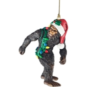 Design Toscano Bigfoot, the Holiday Yeti Holiday Ornament