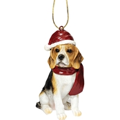 Design Toscano Beagle Holiday Dog Ornament Sculpture