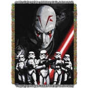 Northwest Star Wars Rebel Storm Woven Tapestry Throw