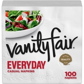 Vanity Fair Everyday Napkin 100 Ct.
