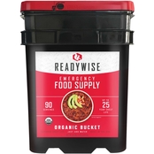ReadyWise Emergency Food Supply Organic Bucket 90 Servings