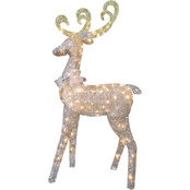 National Tree Company 60 in. Reindeer Decoration with Clear Lights