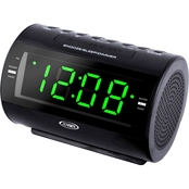 Jensen AM/FM Digital Dual Alarm Clock with Nature Sounds