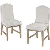 Home Styles Classic Upholstered Chair 2 Pk