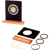 Challenge Coin Wood Stand Display