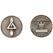 Challenge Coin Delta Silver Coin