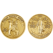 Challenge Coin Buffalo Soldier Coin