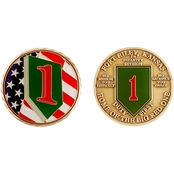 Challenge Coin Fort Riley 1st Infantry Division Coin
