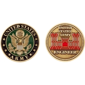 Challenge Coin Army Engineer Branch Coin