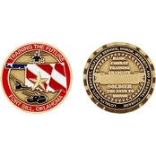 Challenge Coin Fort Sill Basic Training Graduate Coin