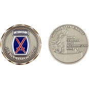Challenge Coin 10th Mountain Division Coin