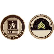Challenge Coin Army Rank Sergeant Coin