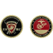 Challenge Coin USMC The Basic School Coin