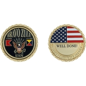 Challenge Coin U.S. Navy Bravo Zulu Coin
