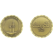 Challenge Coin Camp Buehring Kuwait Towers Coin