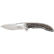 Columbia River Knife and Tool Fossil Compact Clip Folder Knife