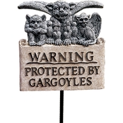 Design Toscano Posted: Beware of Gargoyles Sign