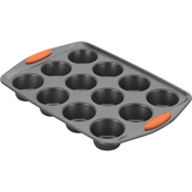 Rachael Ray Yum-o! Nonstick Bakeware 12 Cup Oven Lovin Muffin and Cupcake Pan