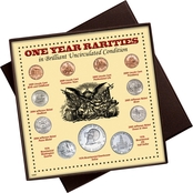 American Coin Treasures One Year Rarities Coin Box Set