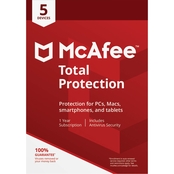 McAfee Total Protection for 5 Devices