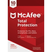 McAfee Total Protection for 10 Devices