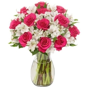 Designers Choice Rose and Alstroemeria Floral Bouquet