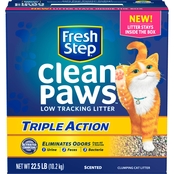 Fresh Step Clean Paws Triple Action 22.5 Lb.