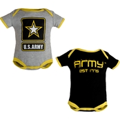 Trooper Clothing Infants Army Bodysuit 2 pk.
