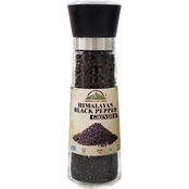 Himalayan Chef Pink Salt, Garlic and Crushed Red Pepper Tall Grinder 11.5 oz.