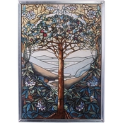 Design Toscano Tree of Life Art Glass