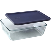 Pyrex 11-Cup Rectangular Glass Storage Dish with Lid