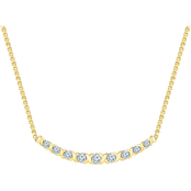 10K Yellow Gold 1 1/4 CTW Diamond Necklace