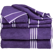 Lavish Home Rio 100% Cotton 8 Pc Towel Set