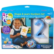 Educational Insights Playfoam Shape and Learn Number Set