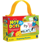 Learning Resources Hot Dots Jr. Beginning Phonics Card Set