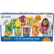 Learning Resources 1 to 10 Counting Cans