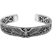 Robert Manse Designs Sterling Silver Eagle Cuff