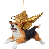 Design Toscano Honor the Pooch - Beagle Holiday Dog Angel Ornament